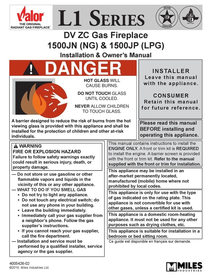 Valor 1500JN Operating instructions