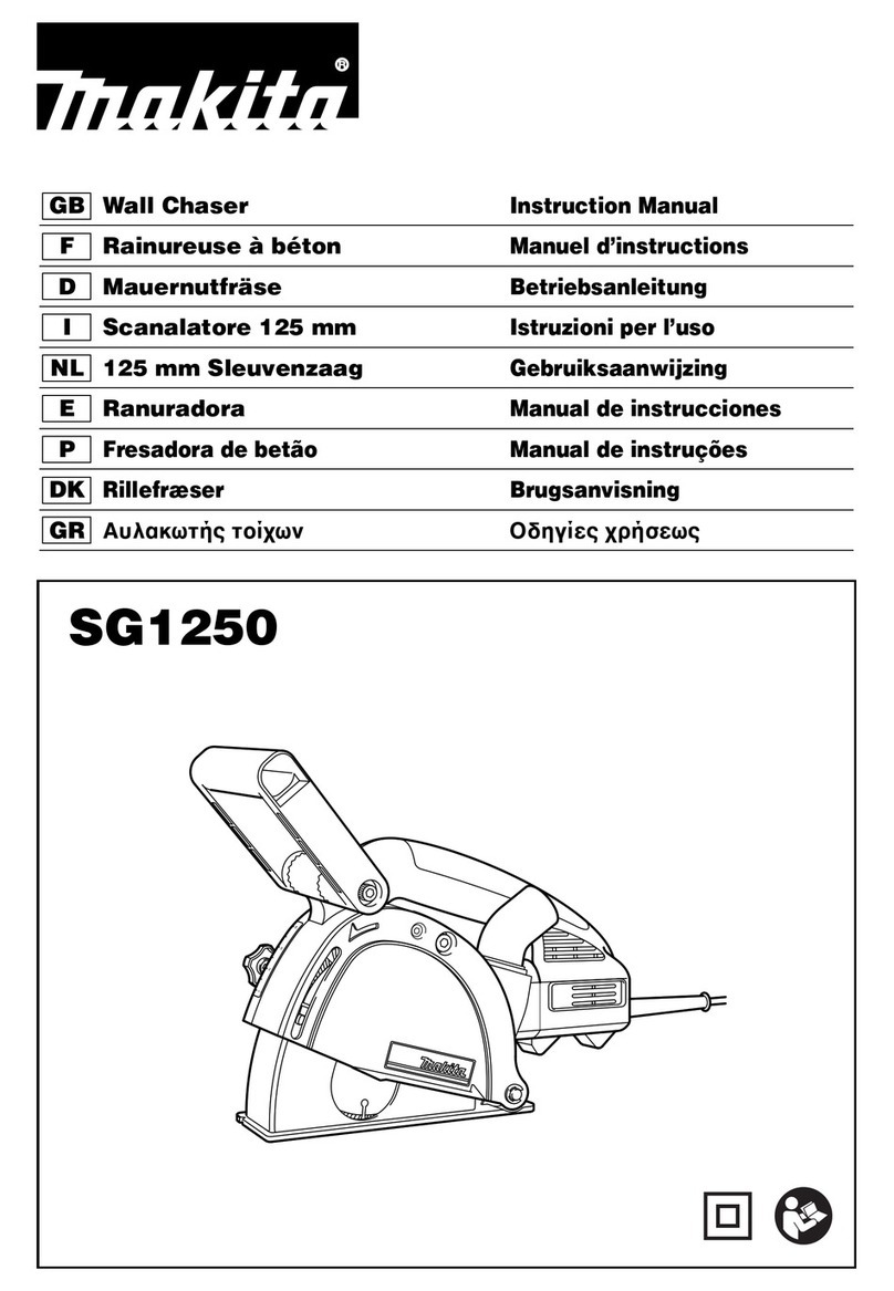 Makita SG1250 instruction manual
