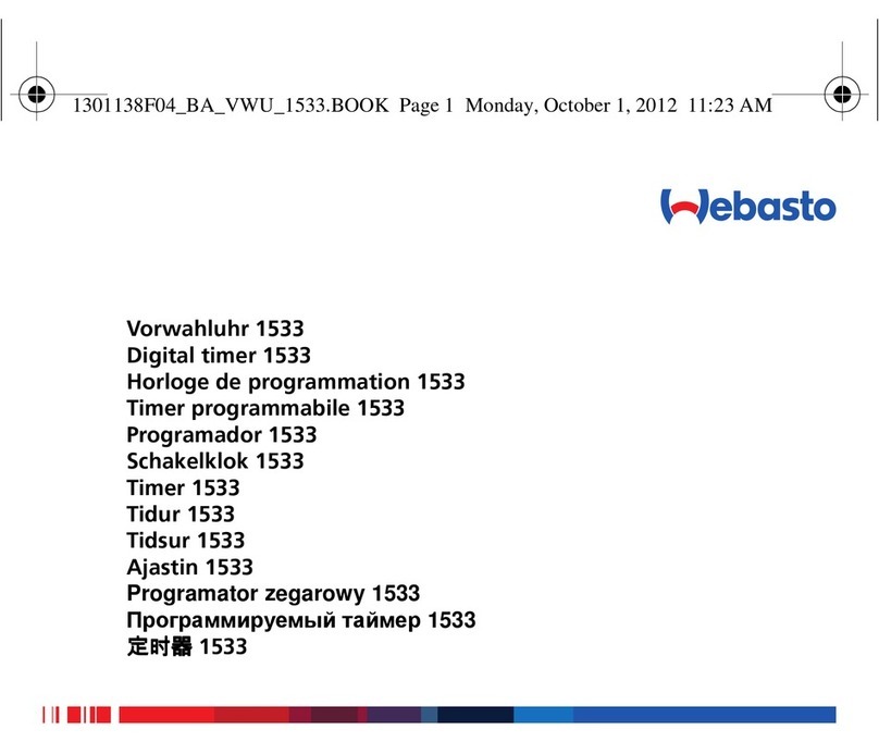 Webasto 533 manual