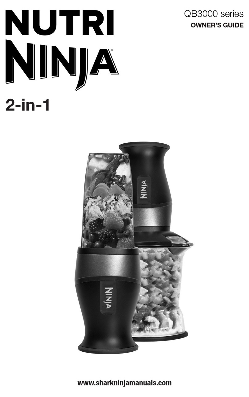 Ninja Nutri  QB3000 series owner's guide