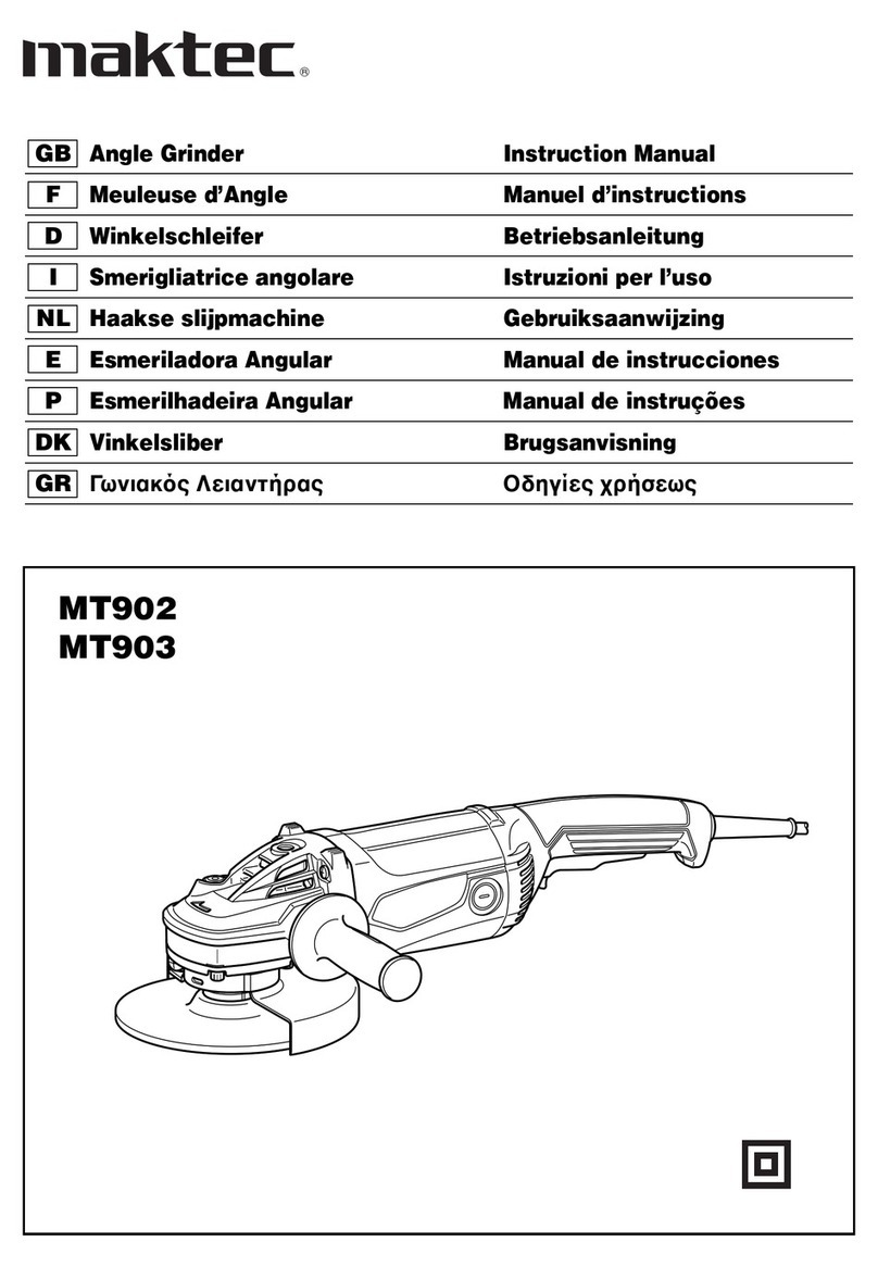 Maktec MT902 User manual