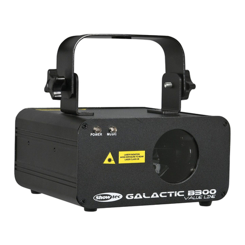 Show Tec galactic b300 User manual
