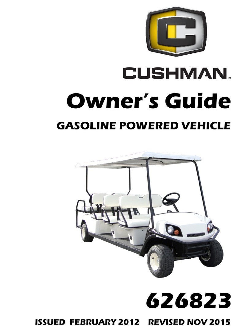 Cushman 626823 User manual