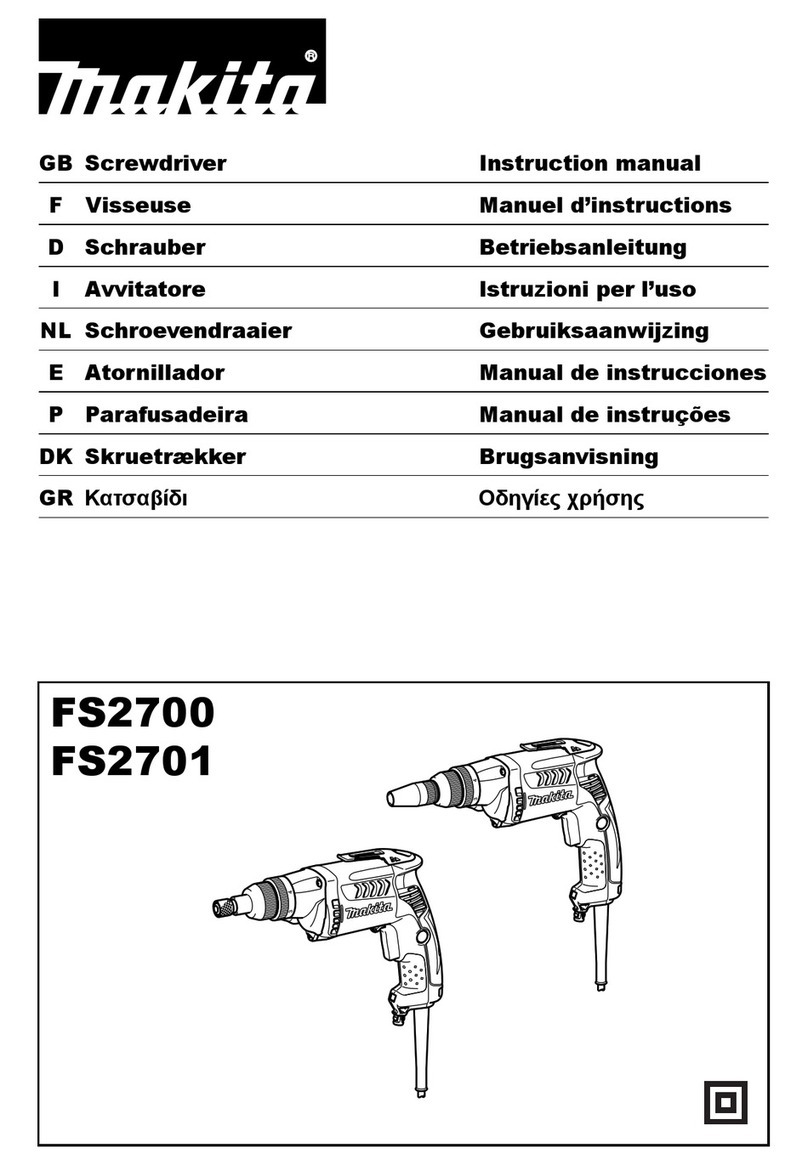 Makita FS2700 User manual Makita FS2700 User manual