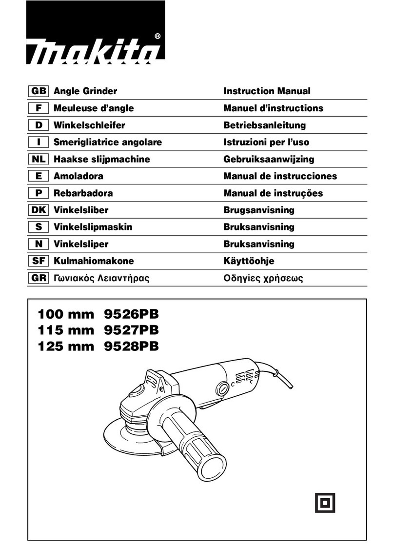 Makita 9526PB instruction manual