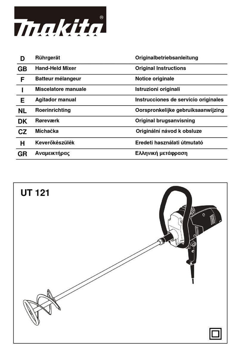 Makita UT 121 Original instructions