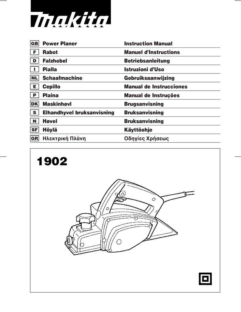 Makita 1902 instruction manual
