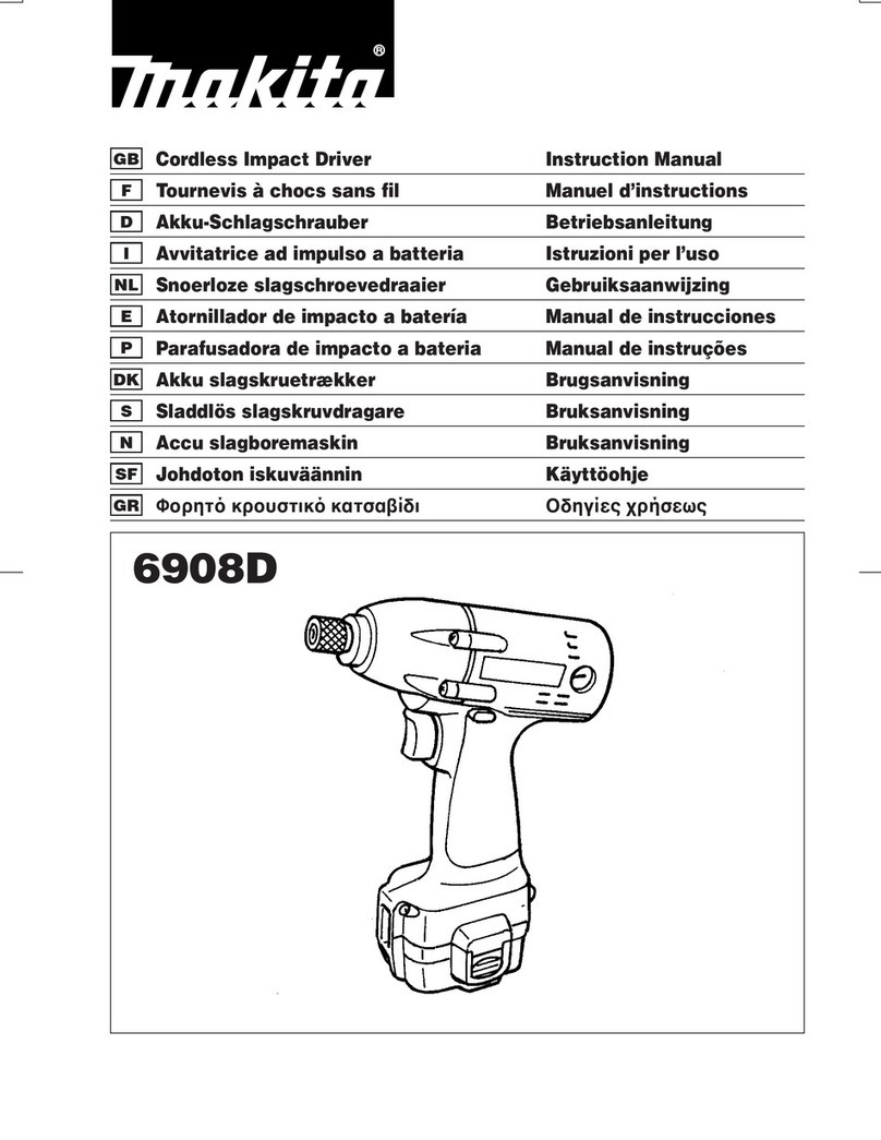 Makita 6908D instruction manual