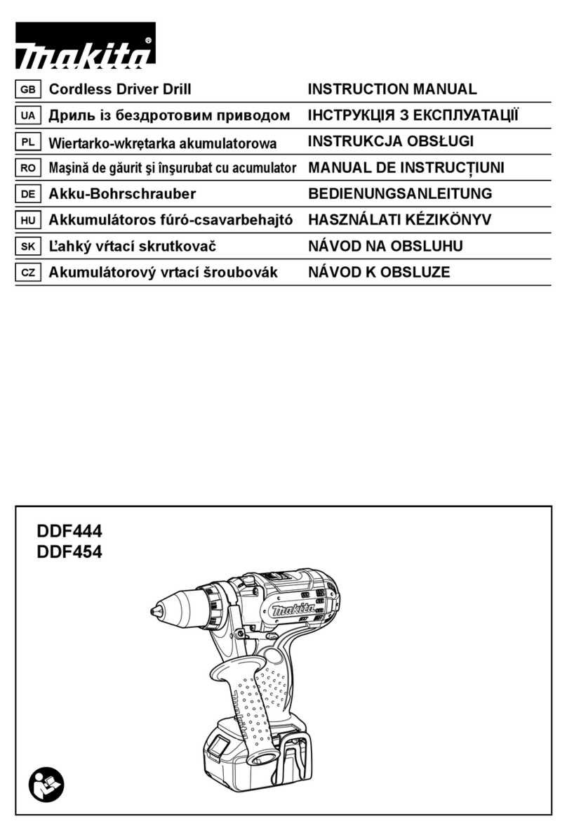 Makita DDF444 User manual