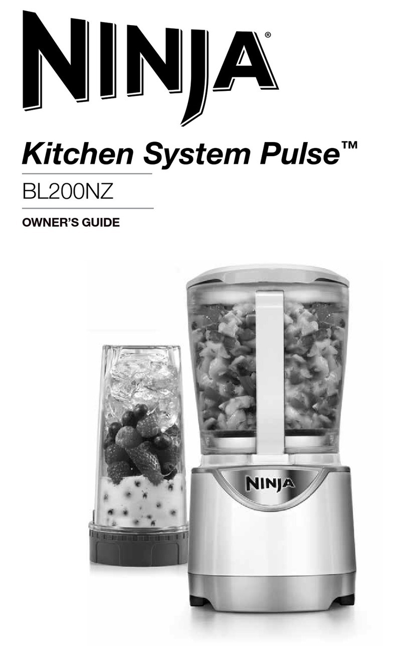 Ninja Kitchen System Pulse BL200NZ owner's guide