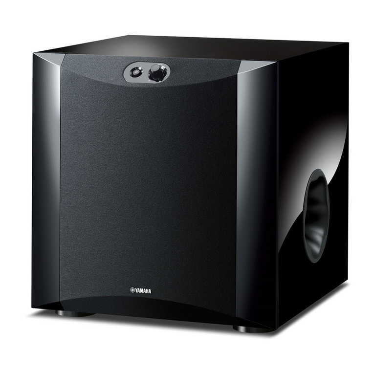 Yamaha NS-SW300 owner's manual