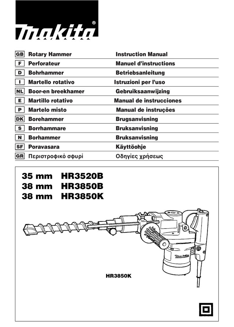 Makita HR3520B User manual Makita HR3520B User manual
