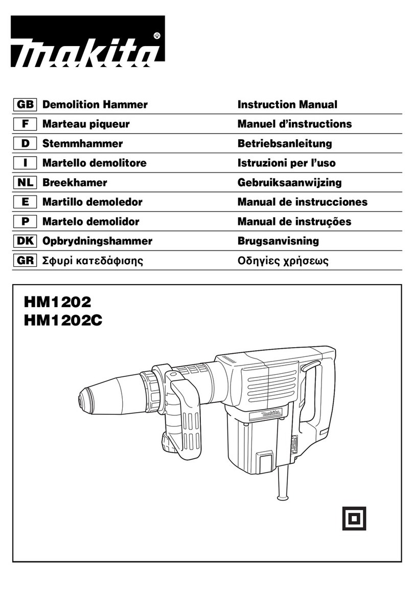 Makita HM1202 User manual