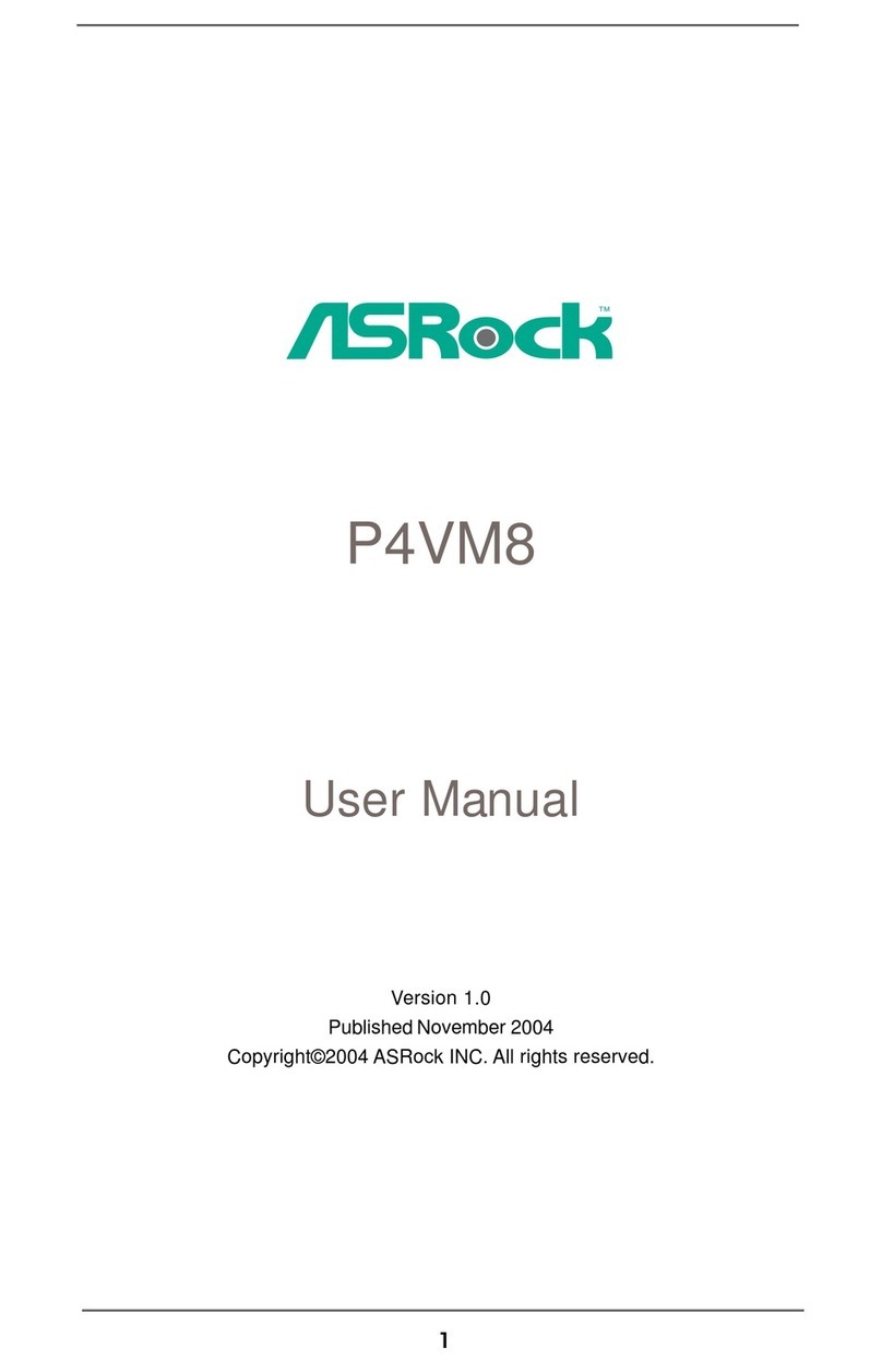 ASROCK P4VM8 User manual