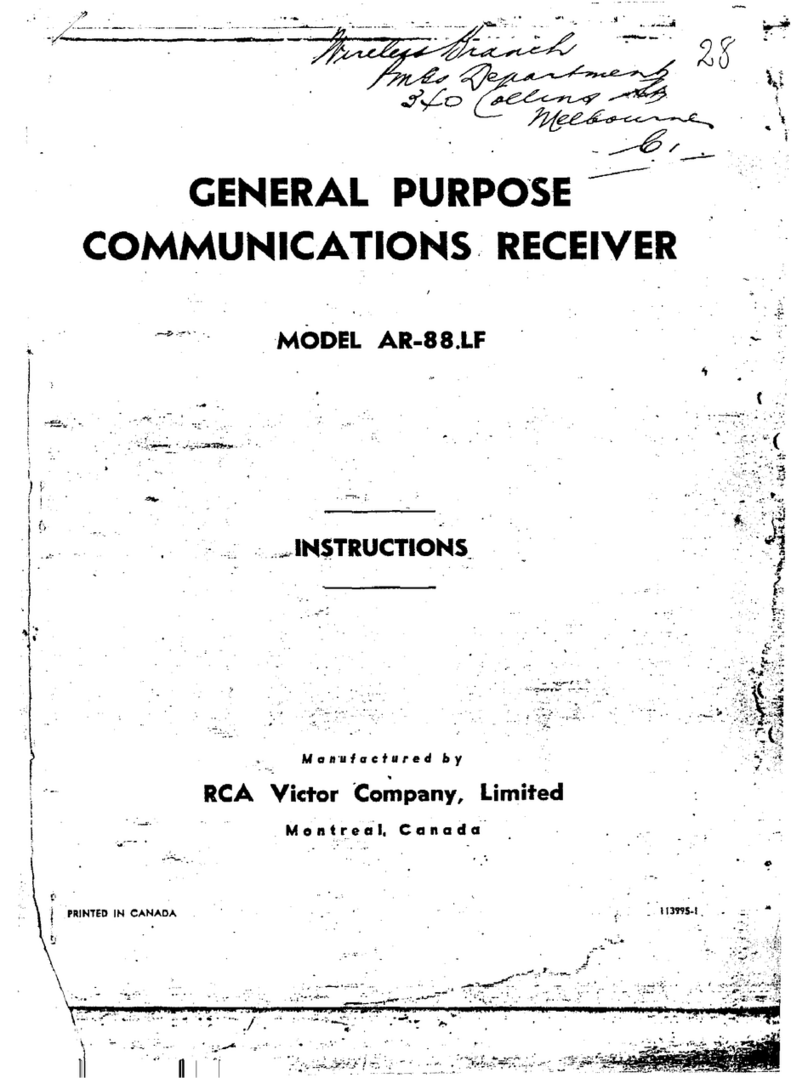 RCAVICTOR AR-88.LF User manual