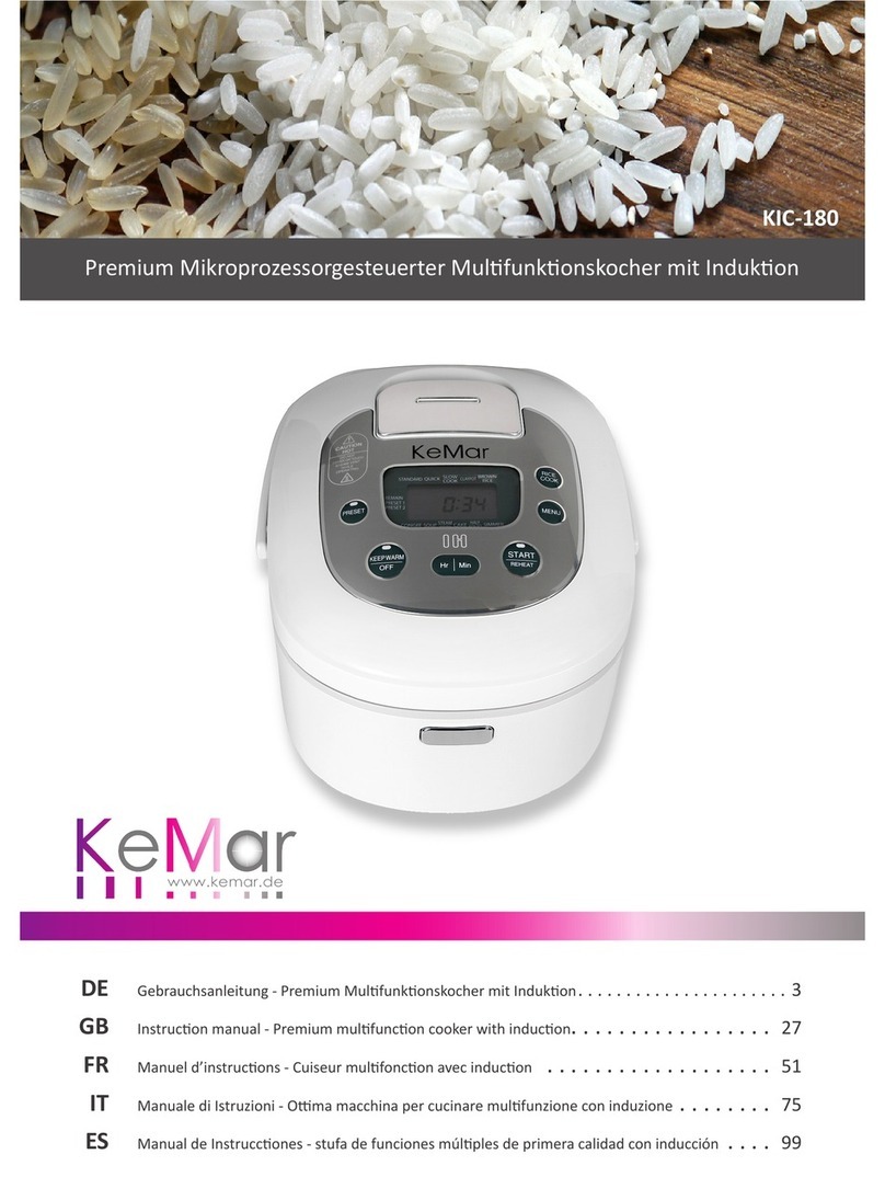 Kemar KIC-180 instruction manual