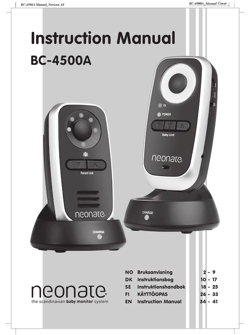 Neonate BC-4500A instruction manual