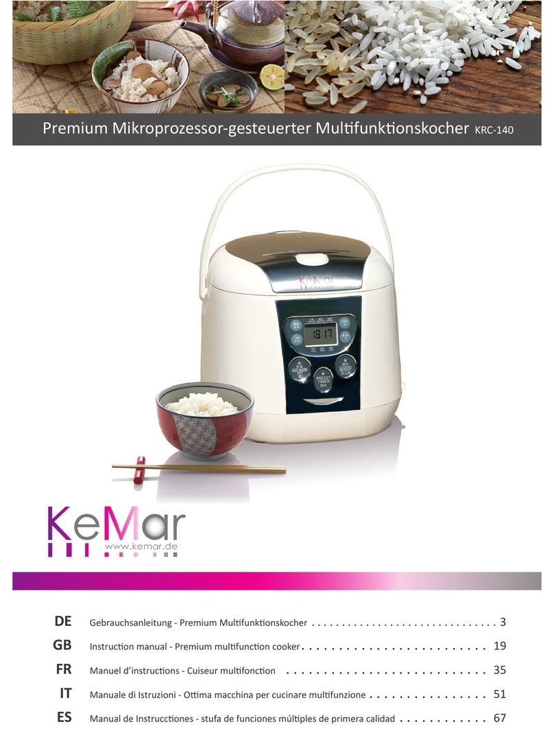 Kemar KRC-140 instruction manual