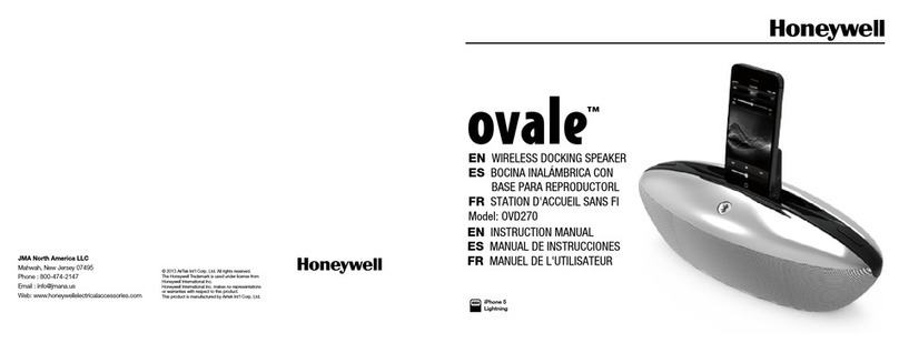 Honeywell Ovale OVD270 User manual