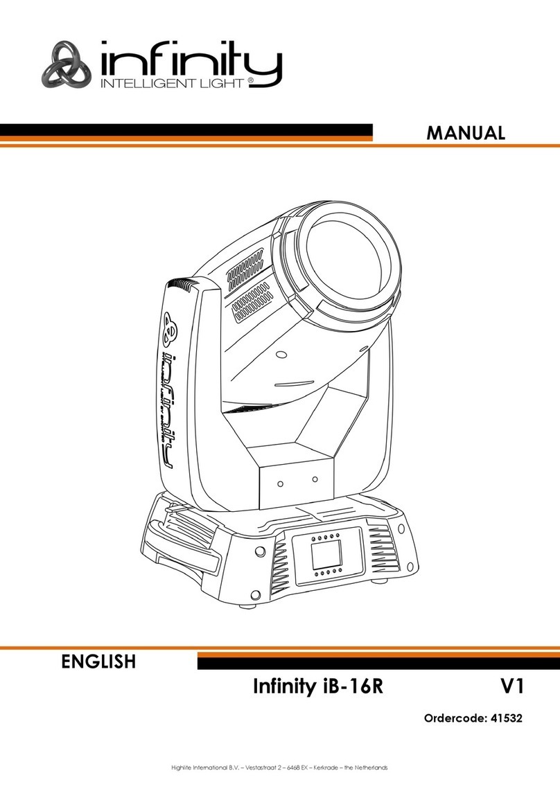 Infinity IB-16R user manual