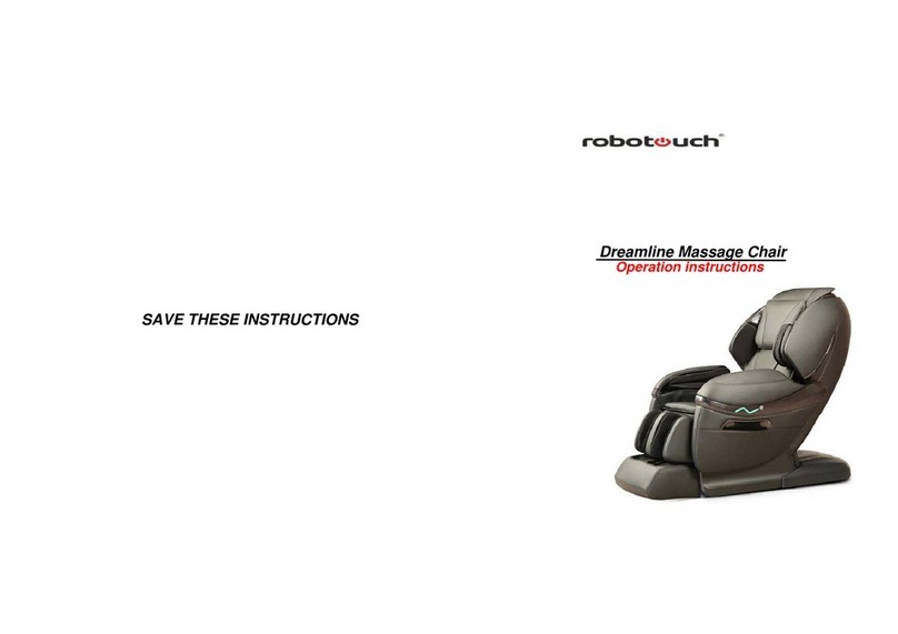 Robotouch Dreamline Operation instructions