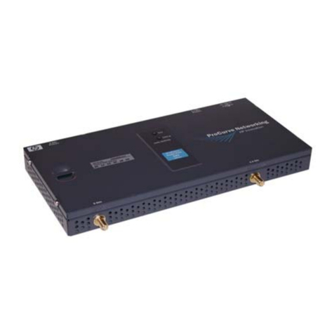 HP procurve radio port 220 Installation and getting started guide