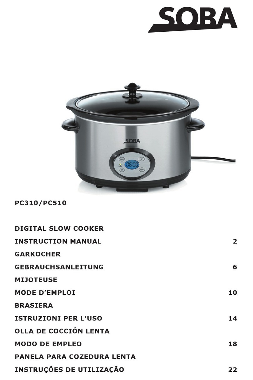 Soba PC310 instruction manual