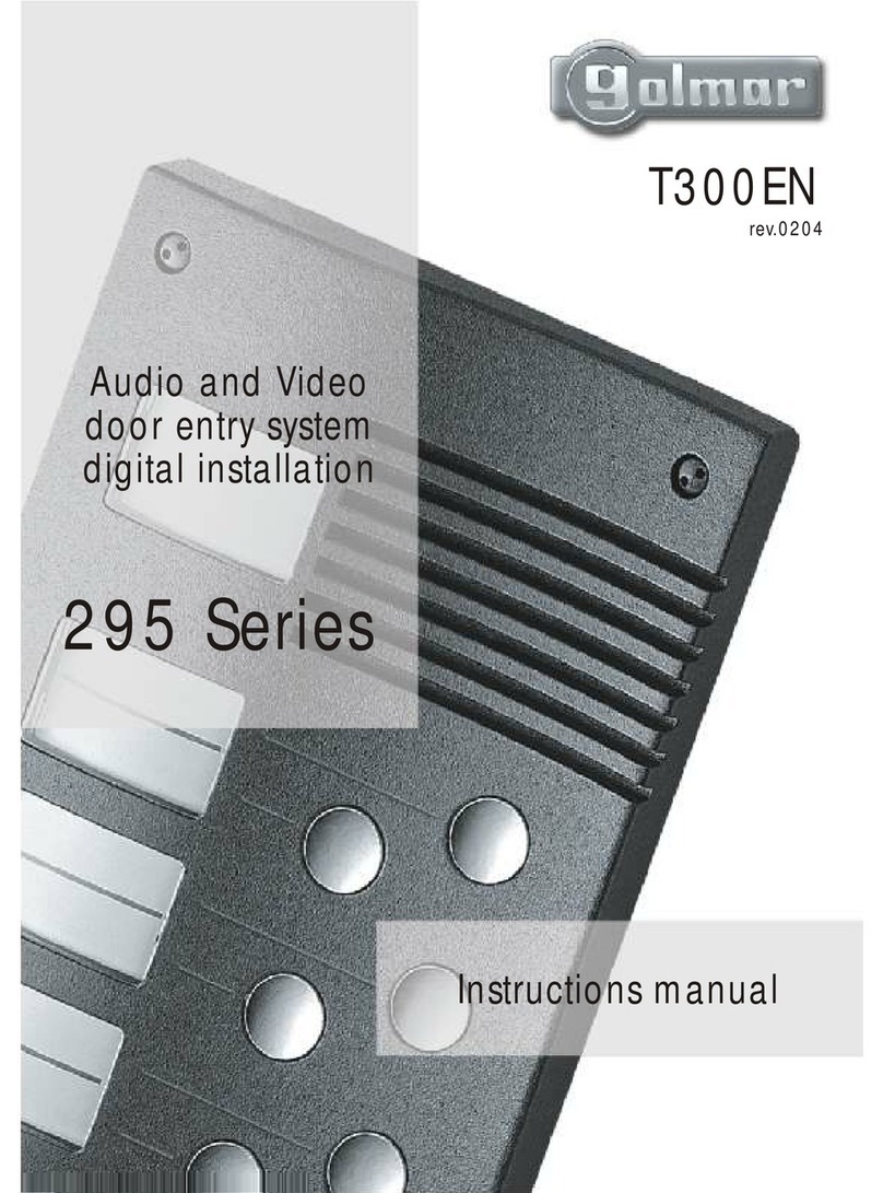 golmar 295 Series User manual