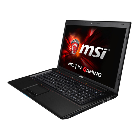 MSI GP70 Leopard Pro-486 User manual