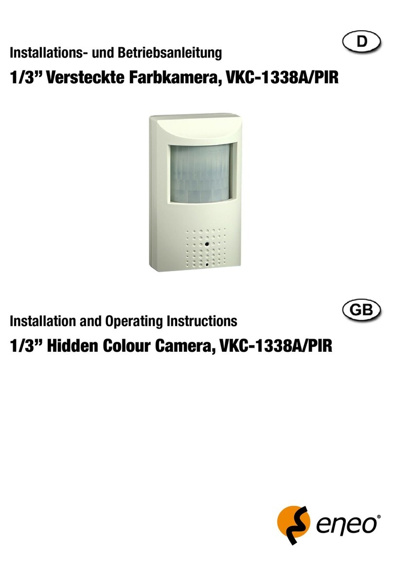 Eneo VKC-1338A/PIR User manual