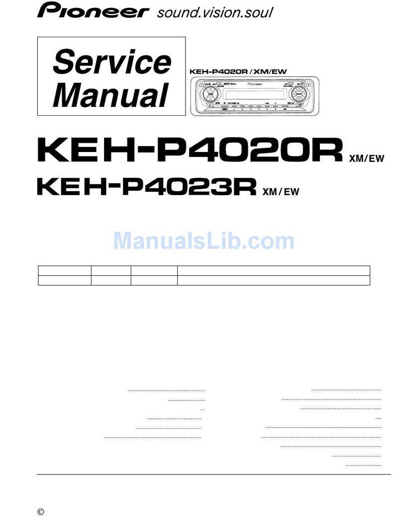 Pioneer KEH-P4020R User manual