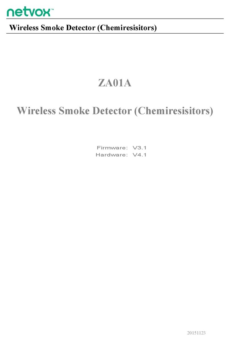 netvox ZA01A user manual
