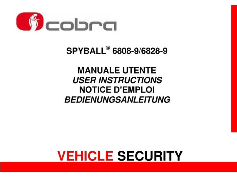 Cobra SPYBALL 6808-9 User instructions