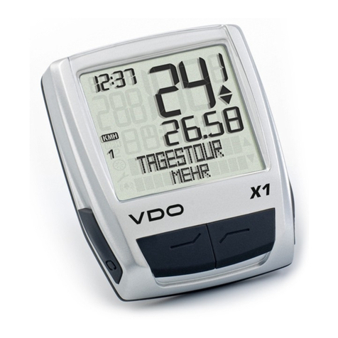 VDO X1 User manual