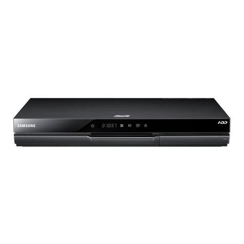 Samsung BD-D8500 User manual