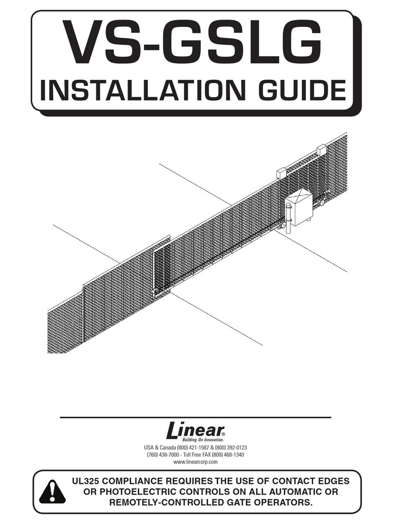 Linear VS-GSLG User manual