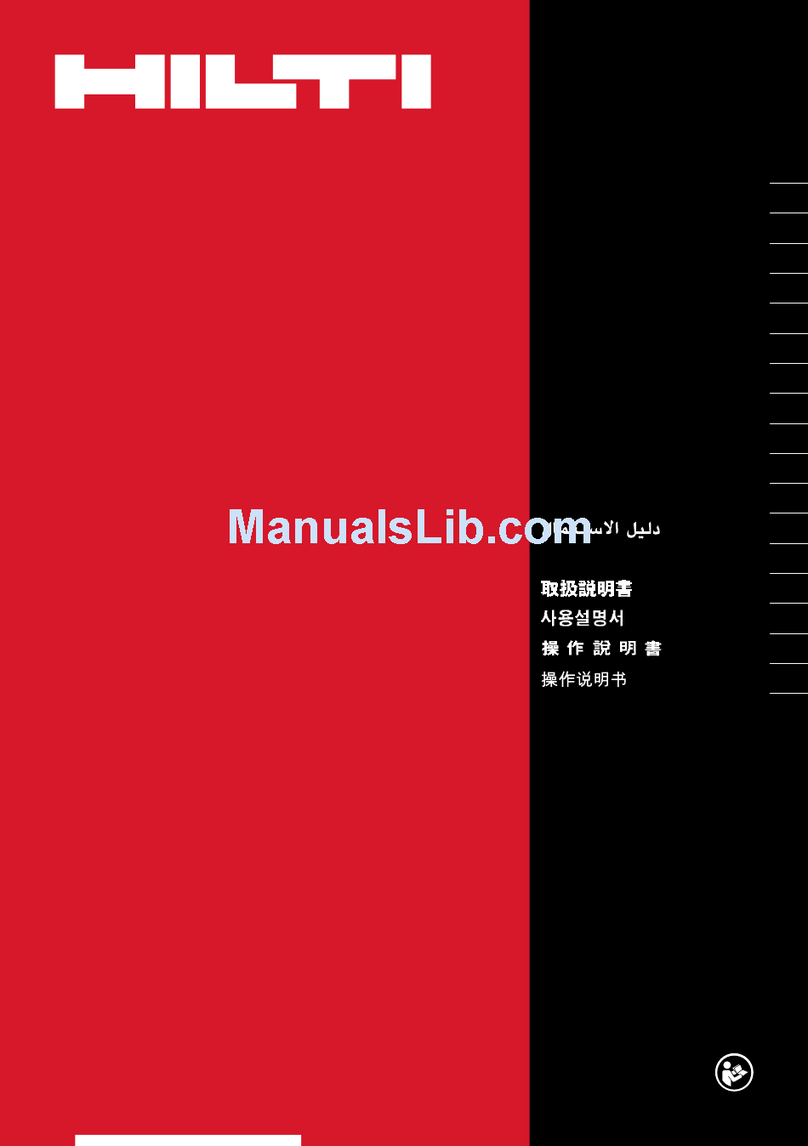 Hilti TE 6-A36 User manual