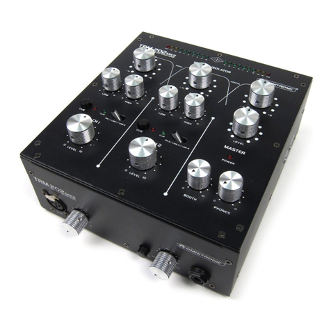 Omnitronic trm-202 mk2 user manual
