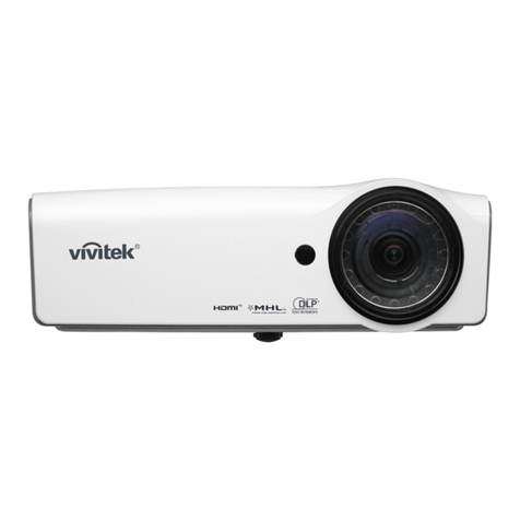 Vivitek DX881ST User manual