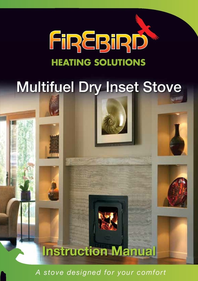 FireBird Multifuel Dry Inset Stove Series instruction manual