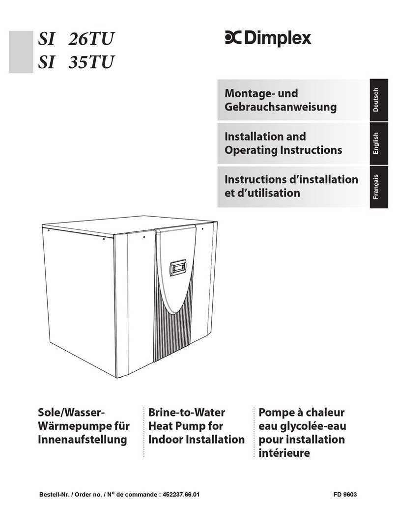Dimplex SI 26TU User manual