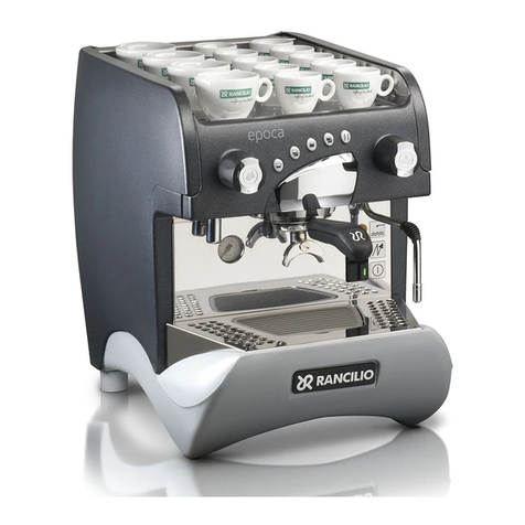 Rancilio Epoca E1 User guide