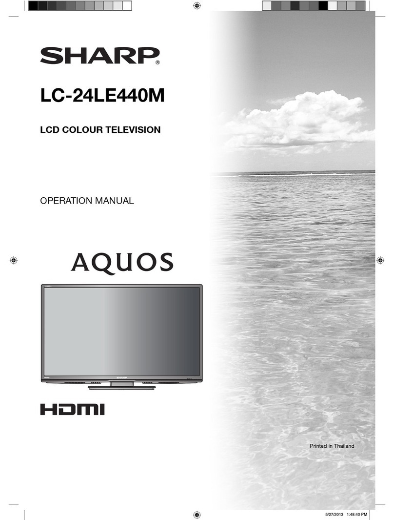Sharp LC-24LE440M User manual