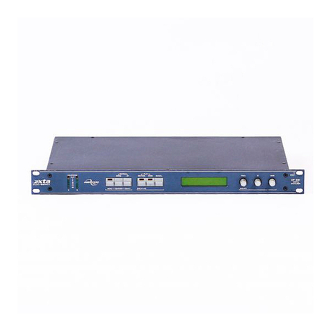 XTA dp200 Operator's manual