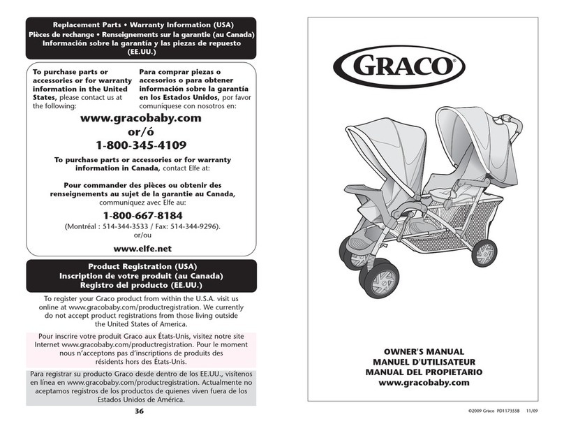 Graco DuoGlider Classic Connect LX Stroller... User manual