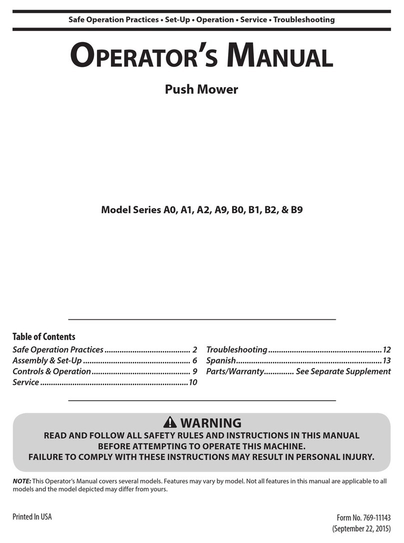 Remington A0 Series Operator's manual