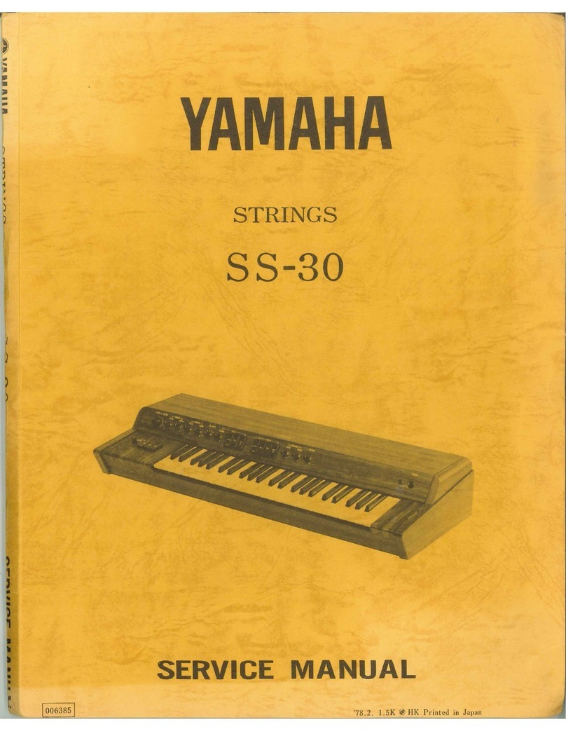 Yamaha Strings SS-30 User manual