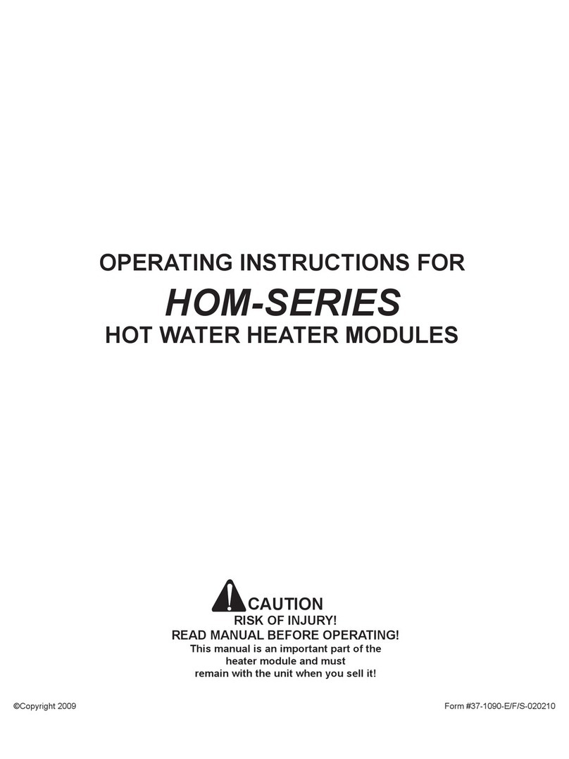 Mi-T-M HOM-SERIES operating instructions