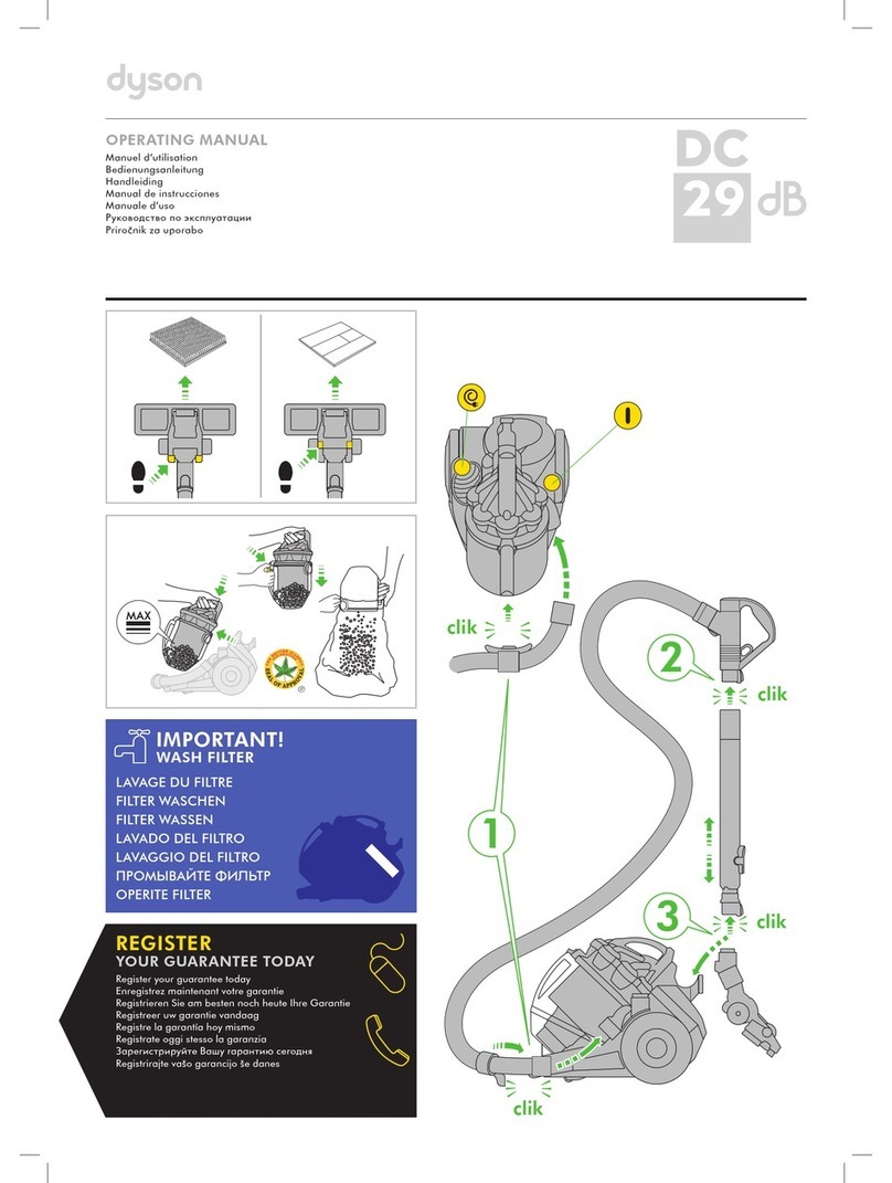 Dyson DC29 dB operating manual