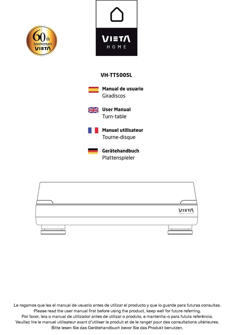 VIETA VH-TT500SL user manual